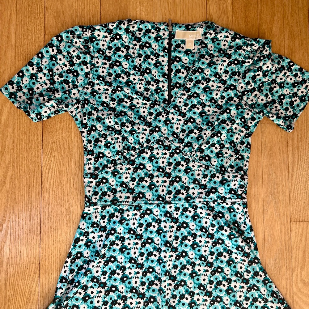 Floral V-Neck Dress